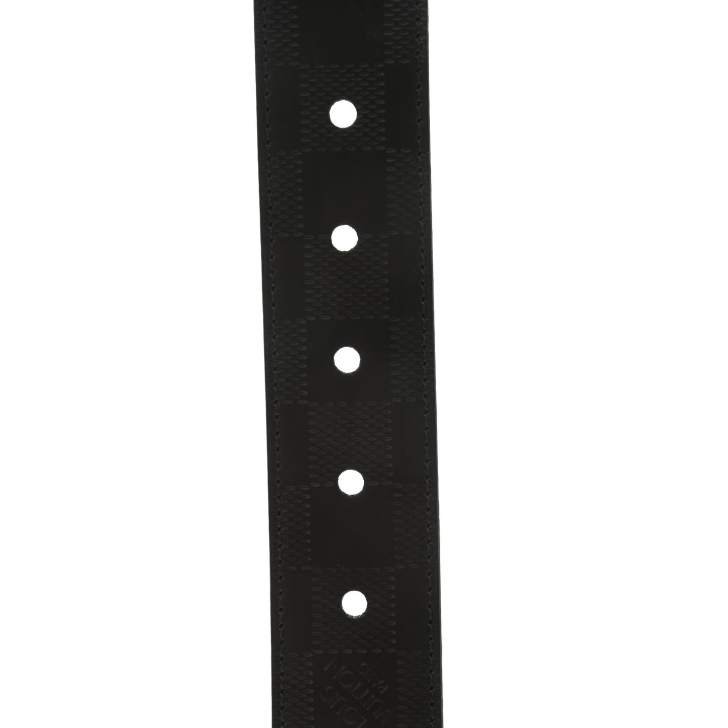 Damier Infini Calfskin 35mm Belt 110 44 Black