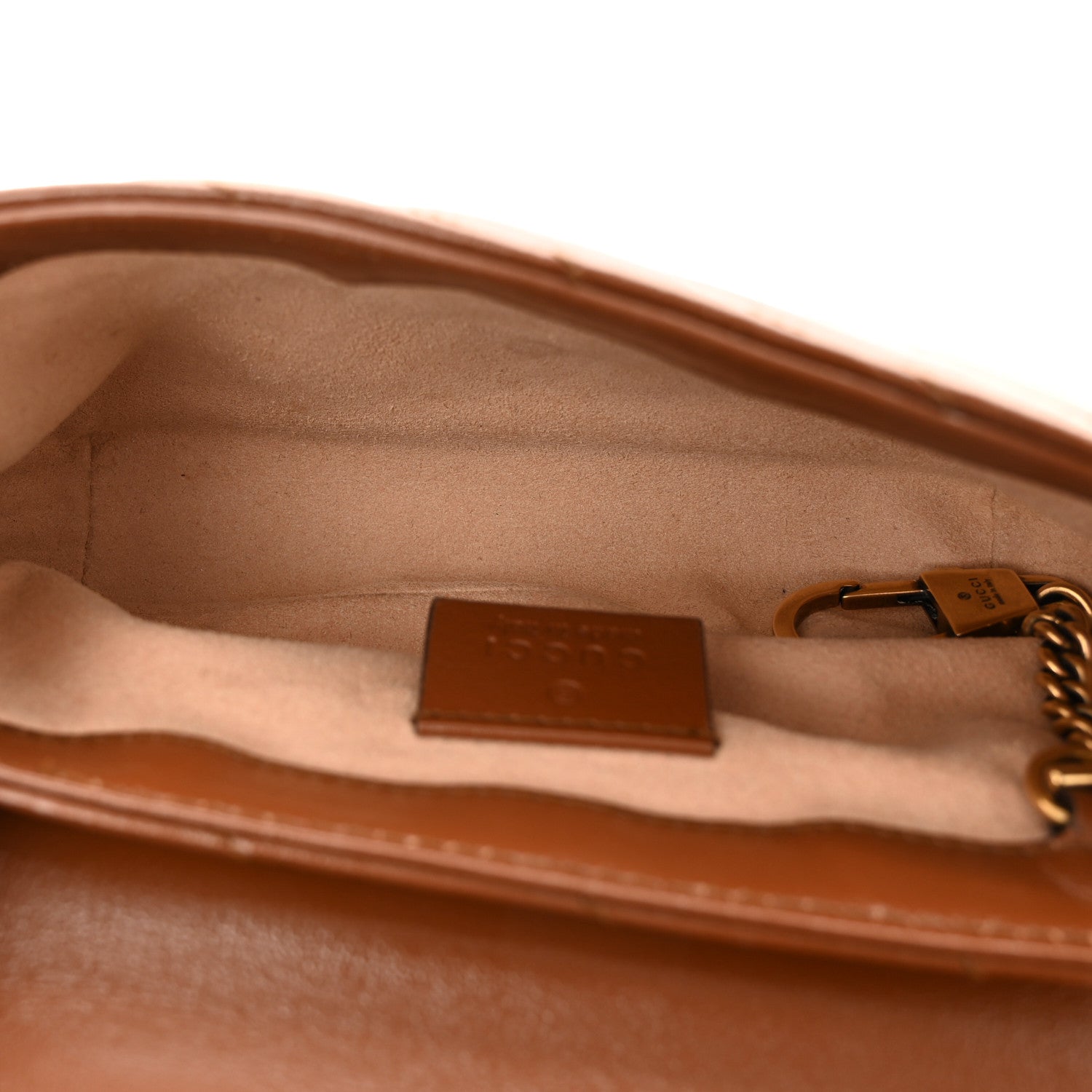 Gucci Azalea Calfskin Matelasse Diagonal Super Mini GG Marmont Shoulder Bag Cuir 5 of 10