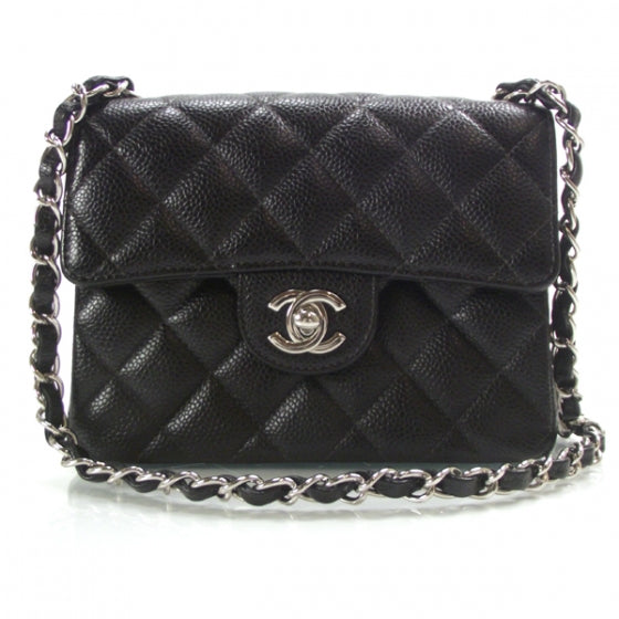 Chanel Caviar Quilted Mini Flap Black 1 of 14