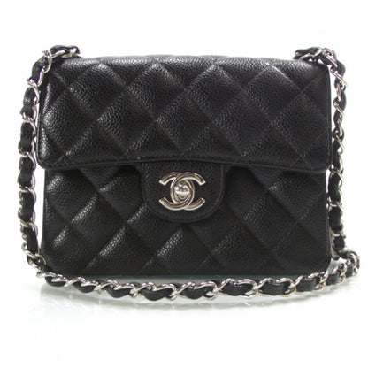 Chanel Caviar Quilted Mini Flap Black 1 of 14