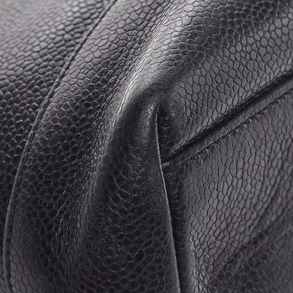 Chanel Caviar CC Shopper Tote Black 11 of 12