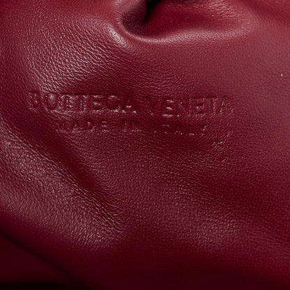 Bottega Veneta Nappa Maxi Intrecciato The Pouch Oversized Clutch Bordeaux 6 of 11