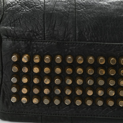 Alexander Wang Pebbled Lambskin Rocco Black Antique Brass Hardware 11 of 11