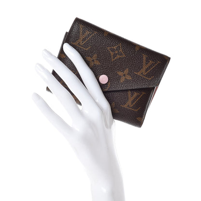 Louis Vuitton Monogram Victorine Wallet Rose Ballerine 2 of 7