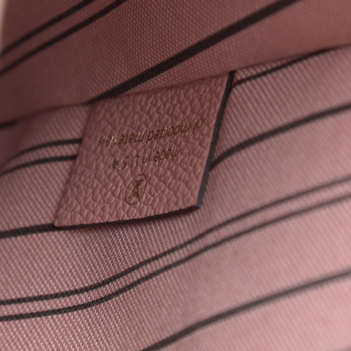 Empreinte Pochette Metis Rose Poudre