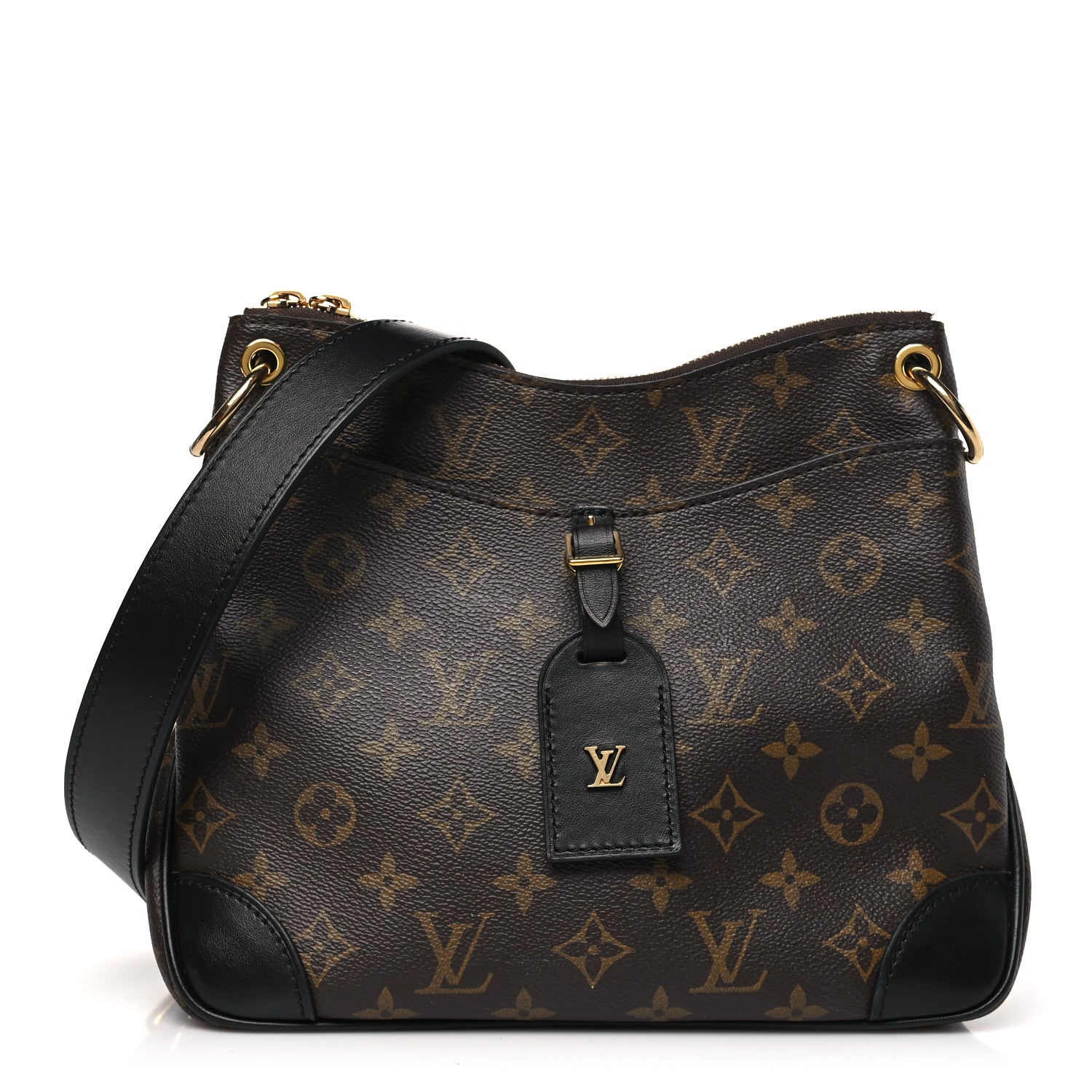 Louis Vuitton Monogram Odeon PM Black 1 of 10
