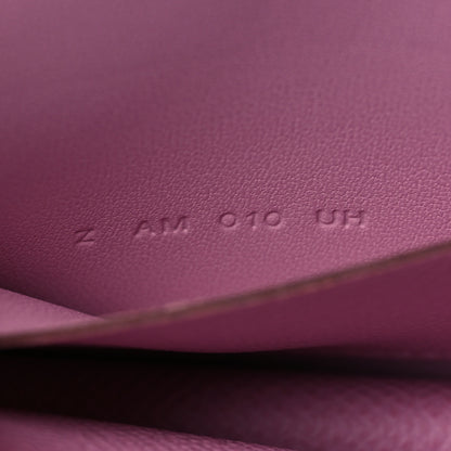 Hermes Epsom Constance Slim Wallet Mauve Sylvestre 8 of 10