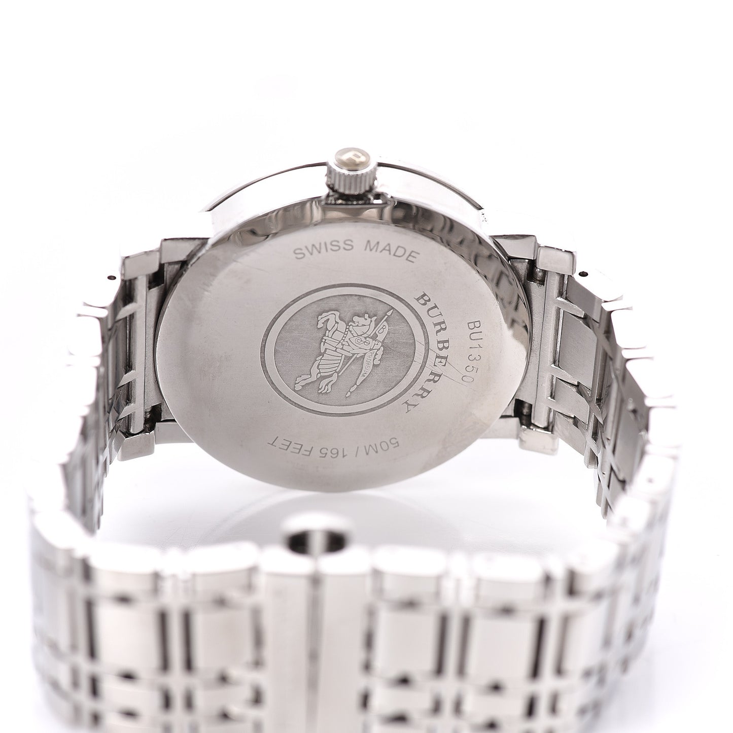 Stainless Steel 38mm Heritage Quartz Watch BU1350