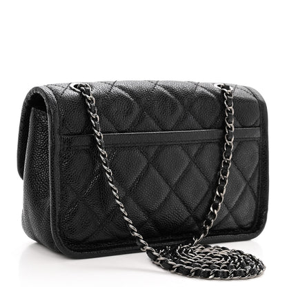 Chanel Caviar Small Natural Beauty Flap Black 3 of 11