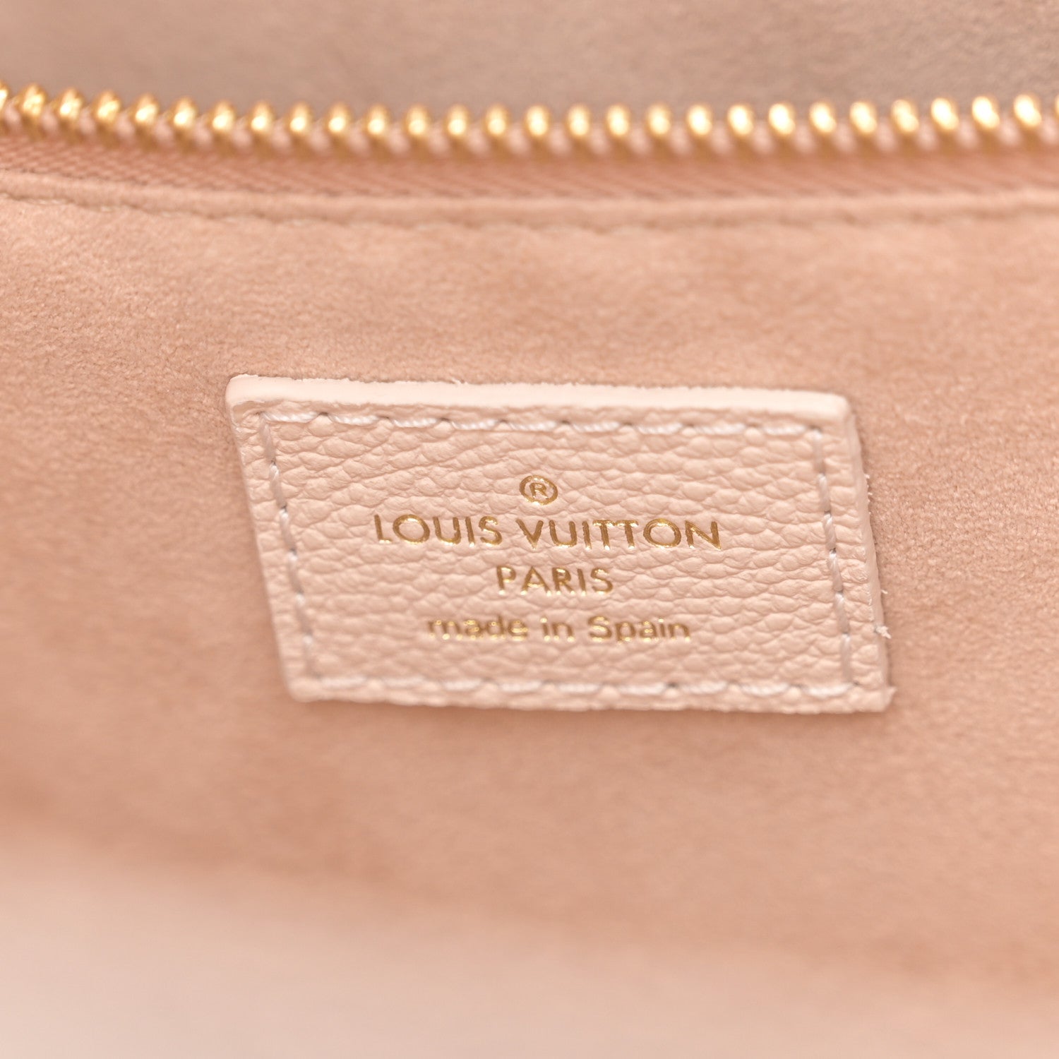Louis Vuitton Empreinte Monogram Spring In The City Neverfull MM Kaki Beige Cream 6 of 10