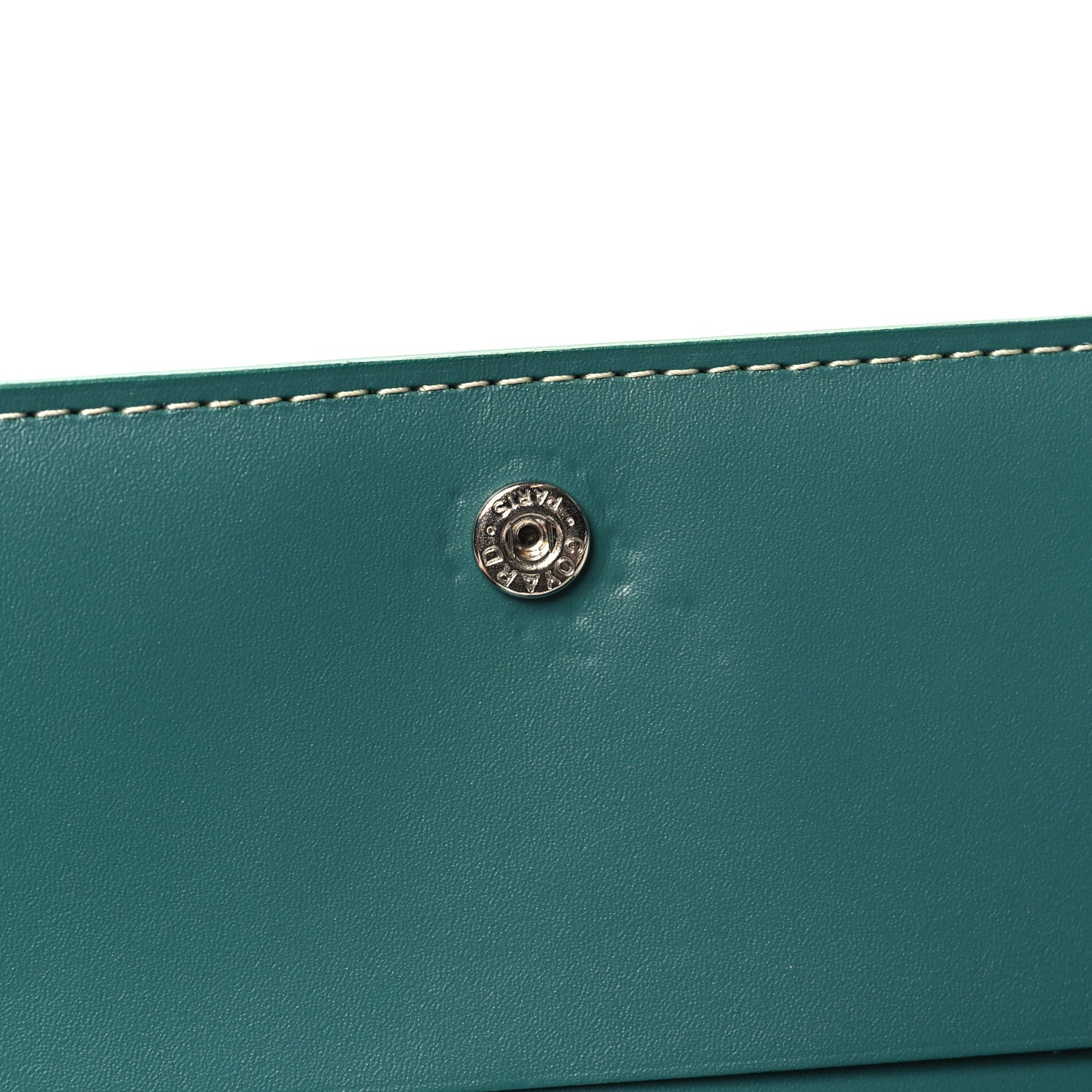 Goyard Goyardine Richelieu Wallet Green 9 of 9