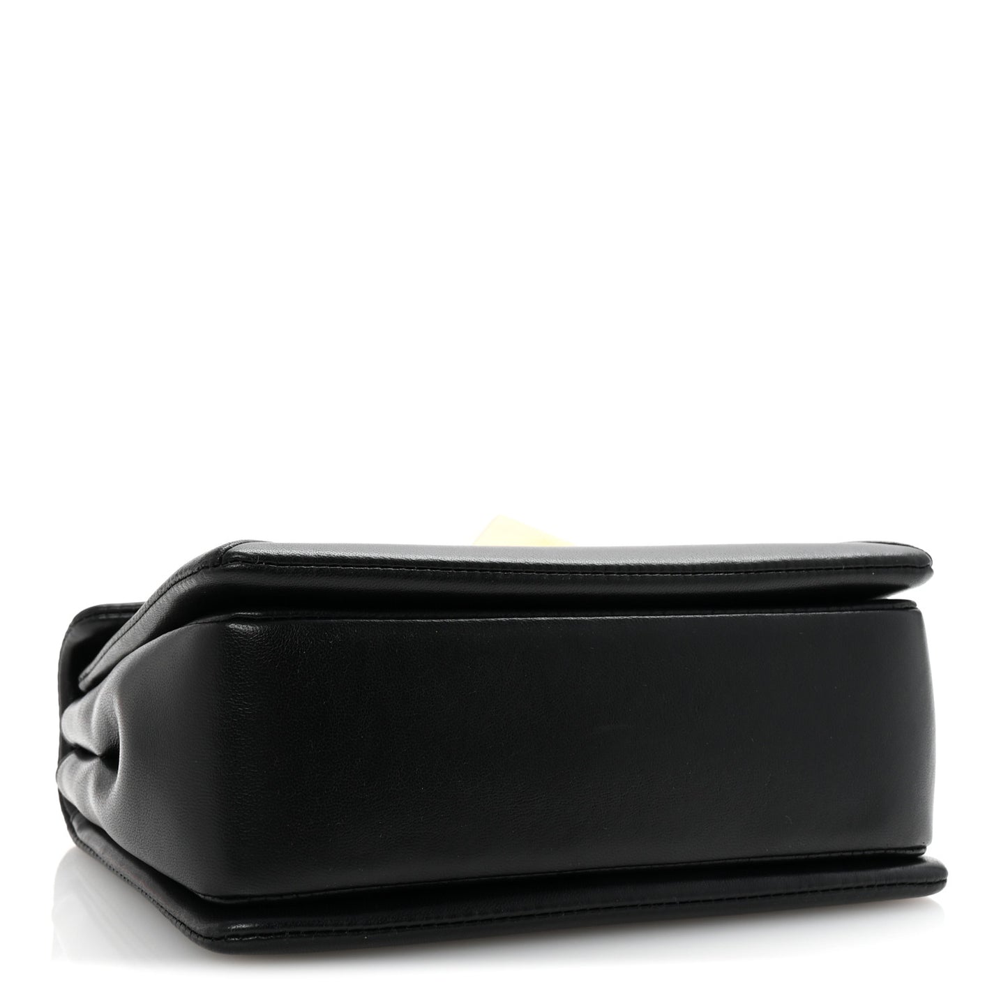 Nappa One Stud Chain Clutch Black