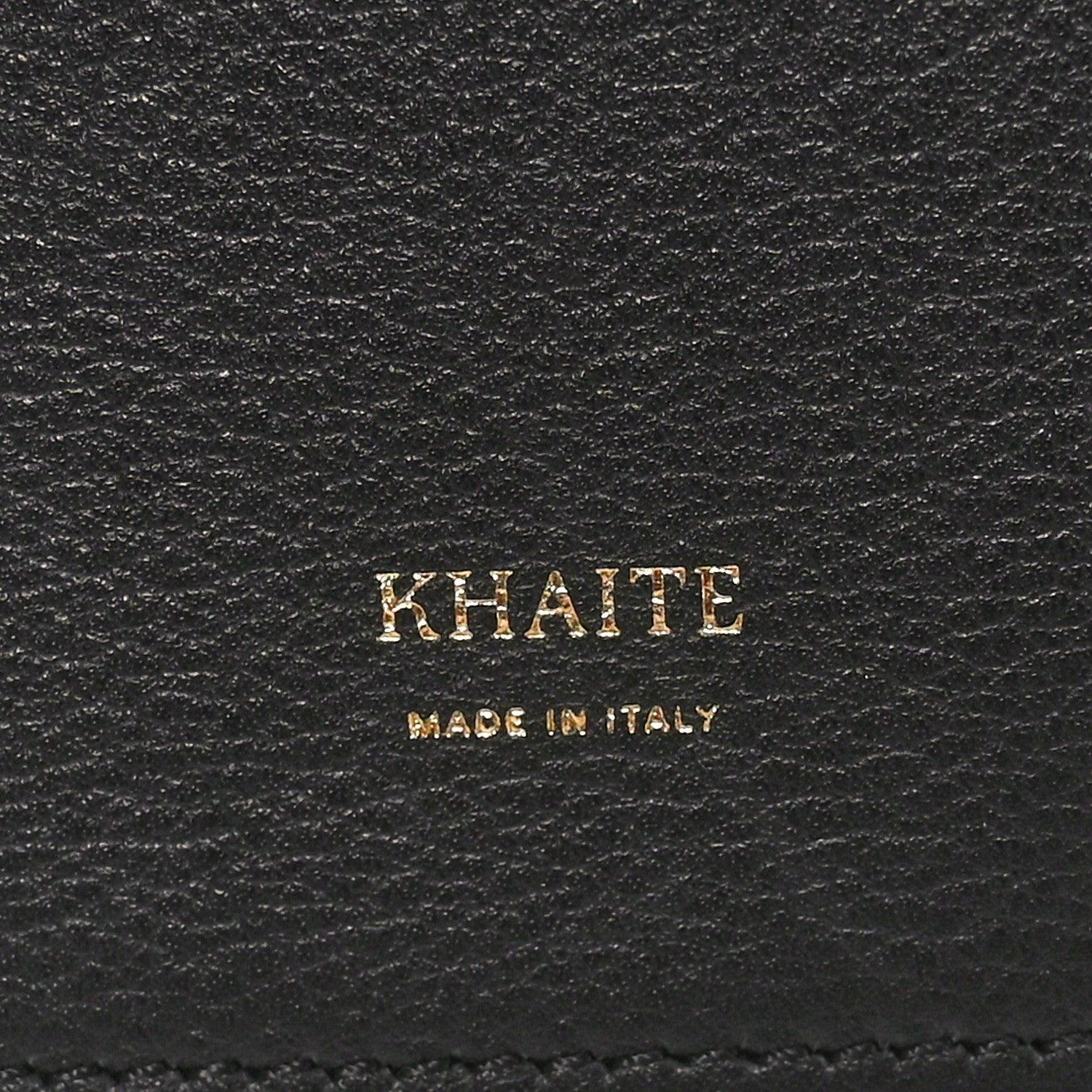 Khaite Pebbled Sport Calfskin Medium Lotus Tote Black 7 of 10