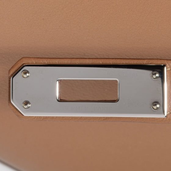 Hermes Swift Kelly Longue Pochette Clutch Biscuit 6 of 8