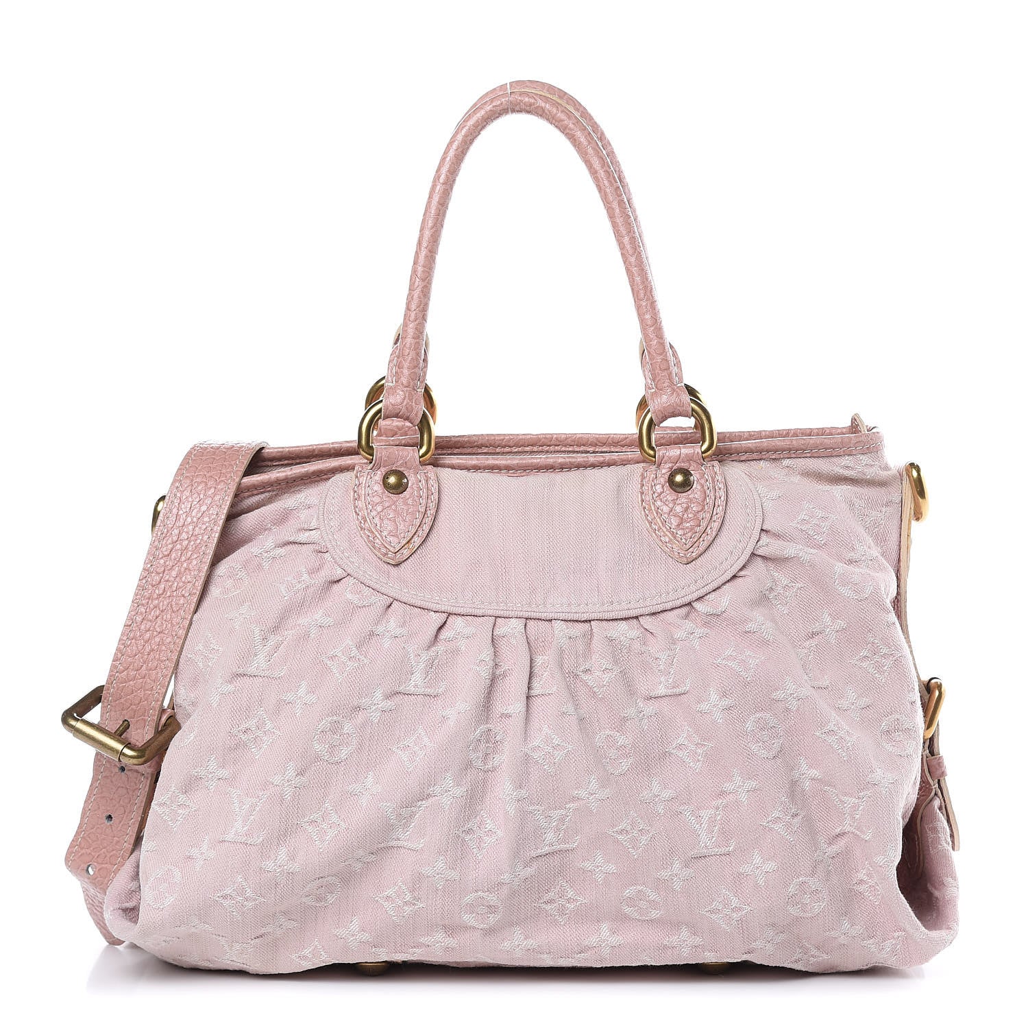 Louis Vuitton Denim Neo Cabby MM Rose 1 of 19