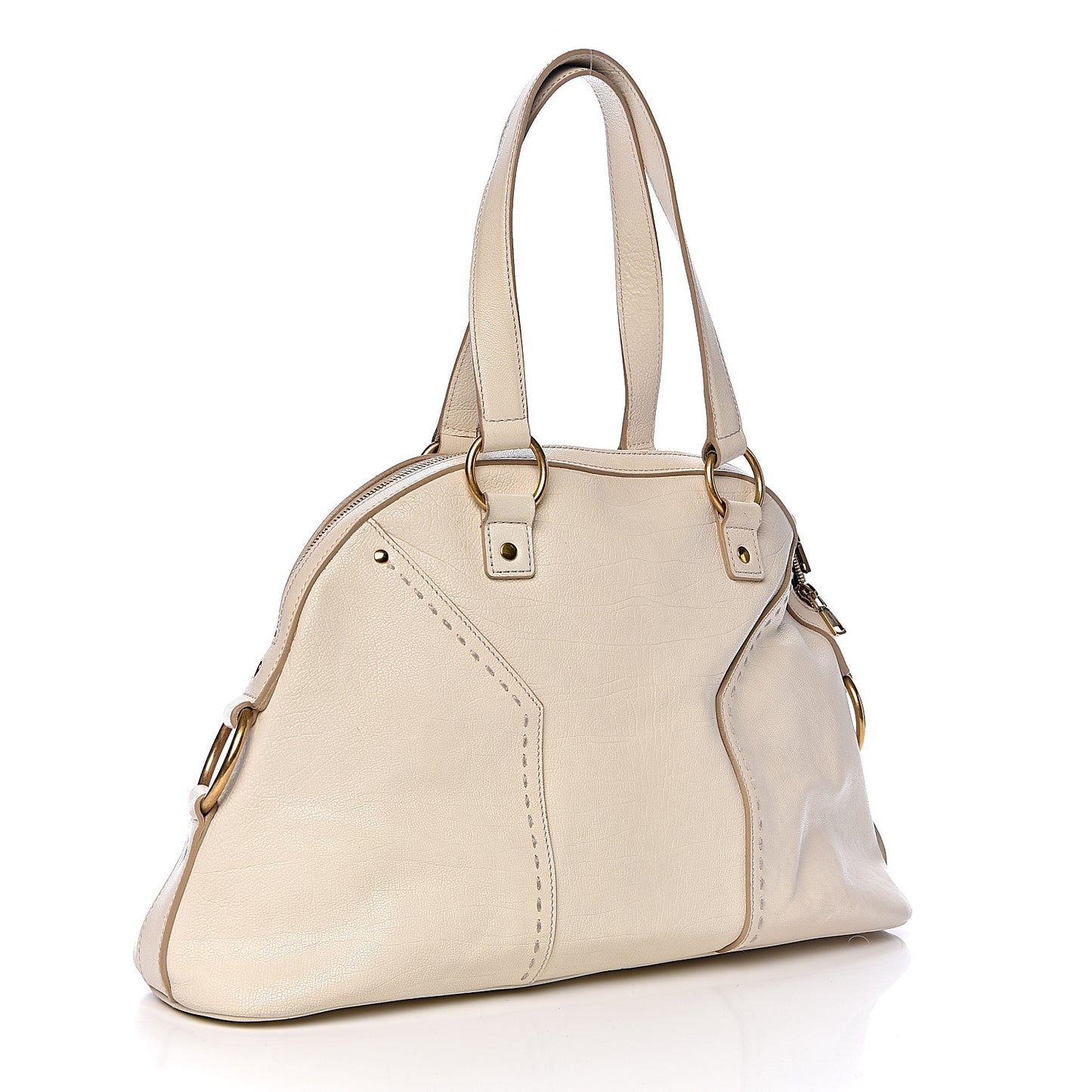 Calfskin Large Muse Ivory