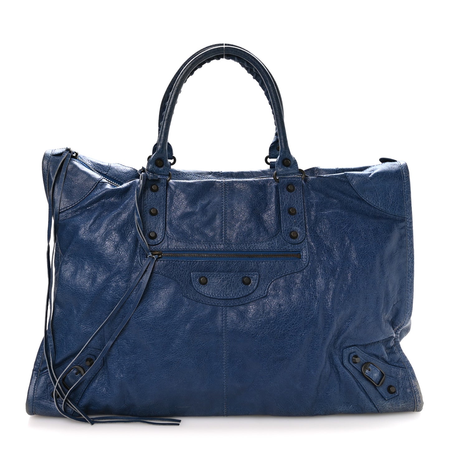 Agneau Classic Hardware Weekender Bleu Cobalt Bleu Electric