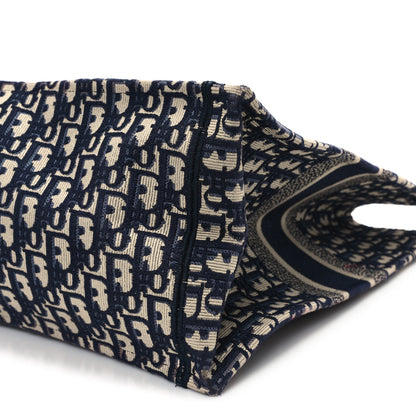 Christian Dior Oblique Large Book Tote Blue Multicolor 10 of 12