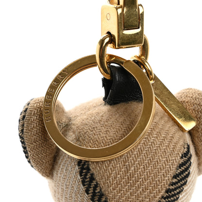 Burberry Cashmere Check Thomas Bear Keychain Charm 3 of 7