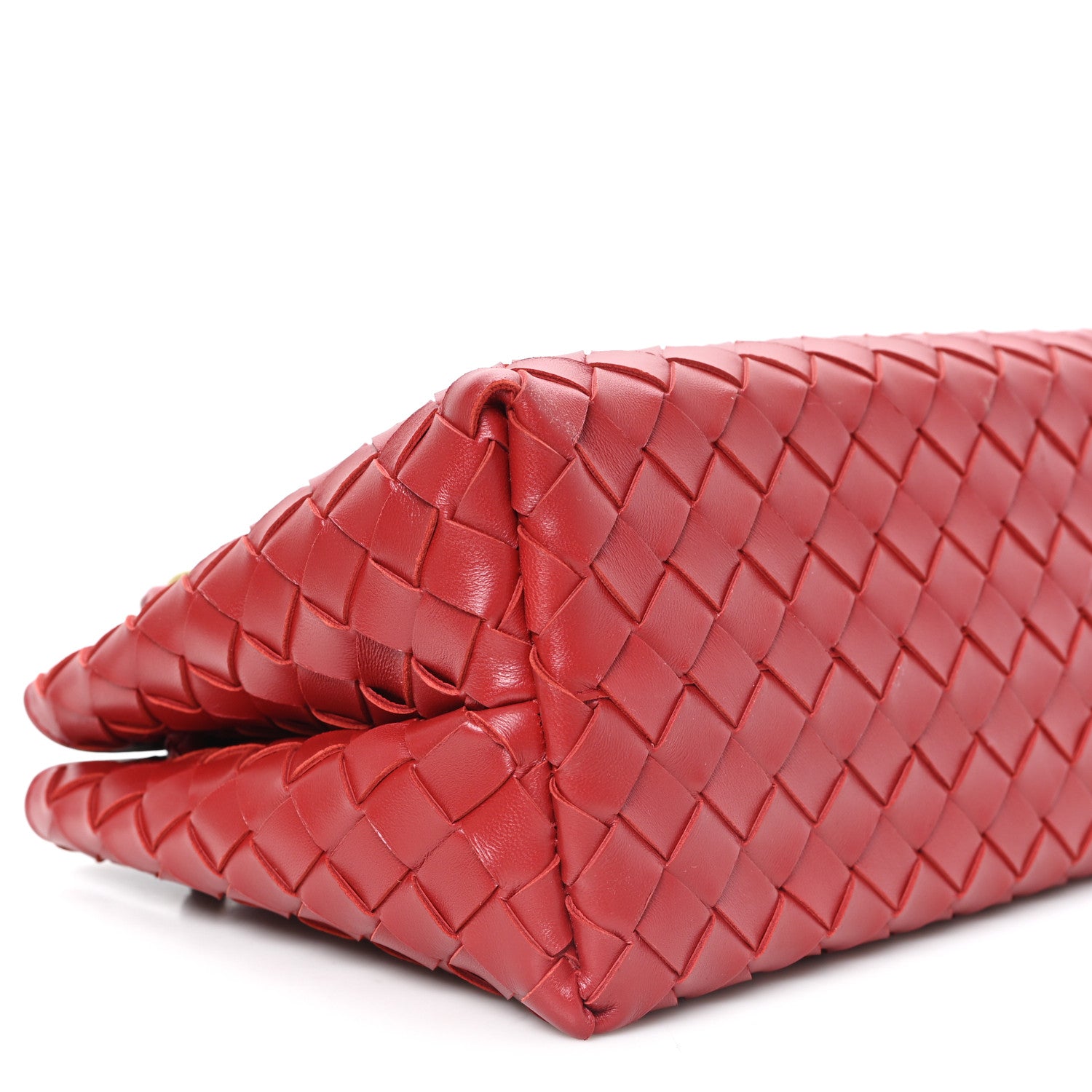 Bottega Veneta Nappa Intrecciato Small East West Andiamo Shoulder Bag Rosewood 9 of 10