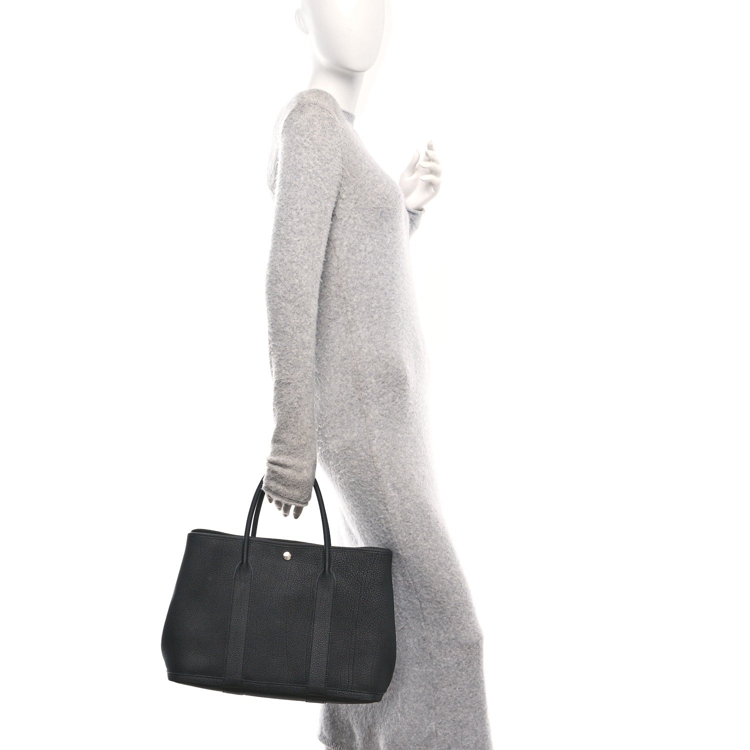 Hermes Negonda Garden Party Tote 36 MM Black 2 of 11