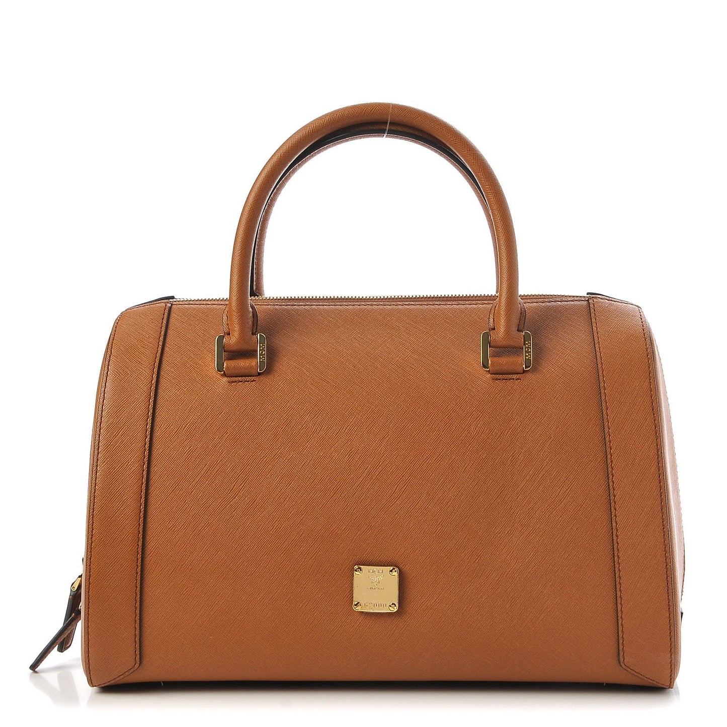 Saffiano Sophia Bowler Bag Cognac