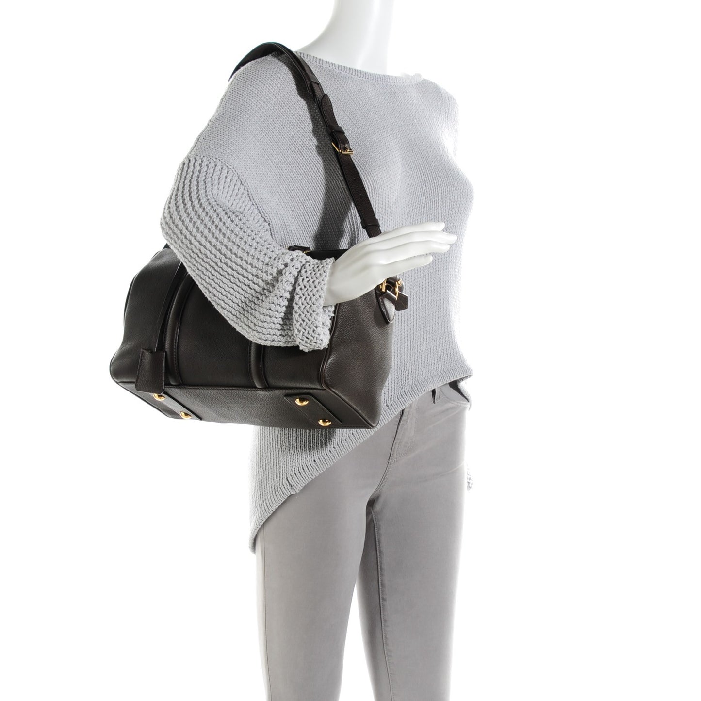 Veau Cachemire SC Bag PM Chocolate