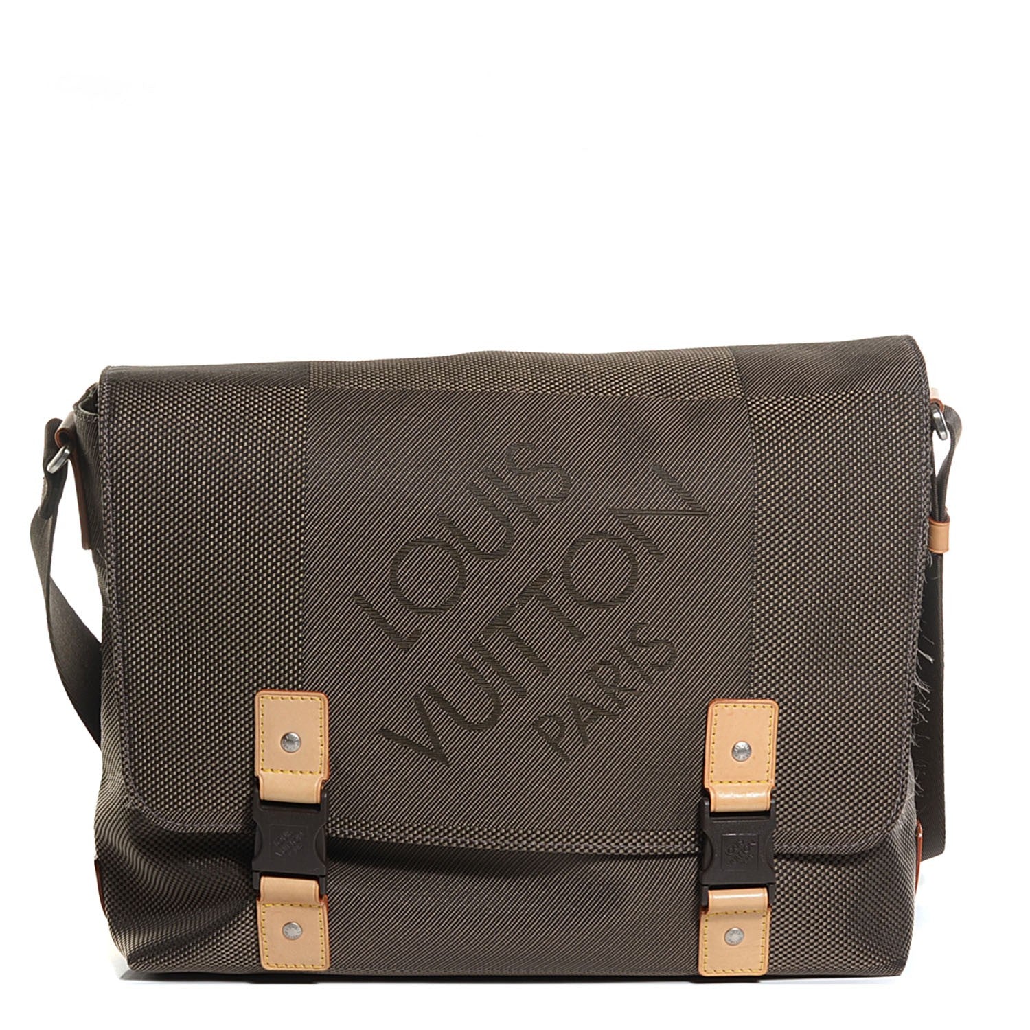 Louis Vuitton Damier Geant Loop Messenger Bag Terre 1 of 7