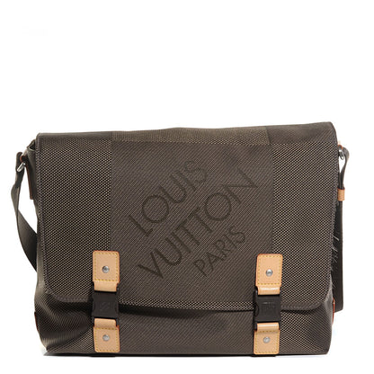 Louis Vuitton Damier Geant Loop Messenger Bag Terre 1 of 7