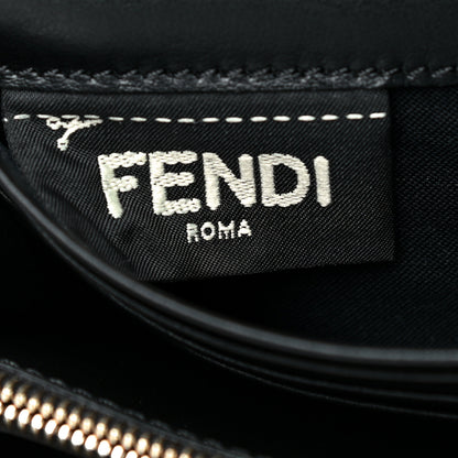 Fendi Vitello Liberty Century Lucido By The Way Continental Wallet On Chain Black 5 of 9