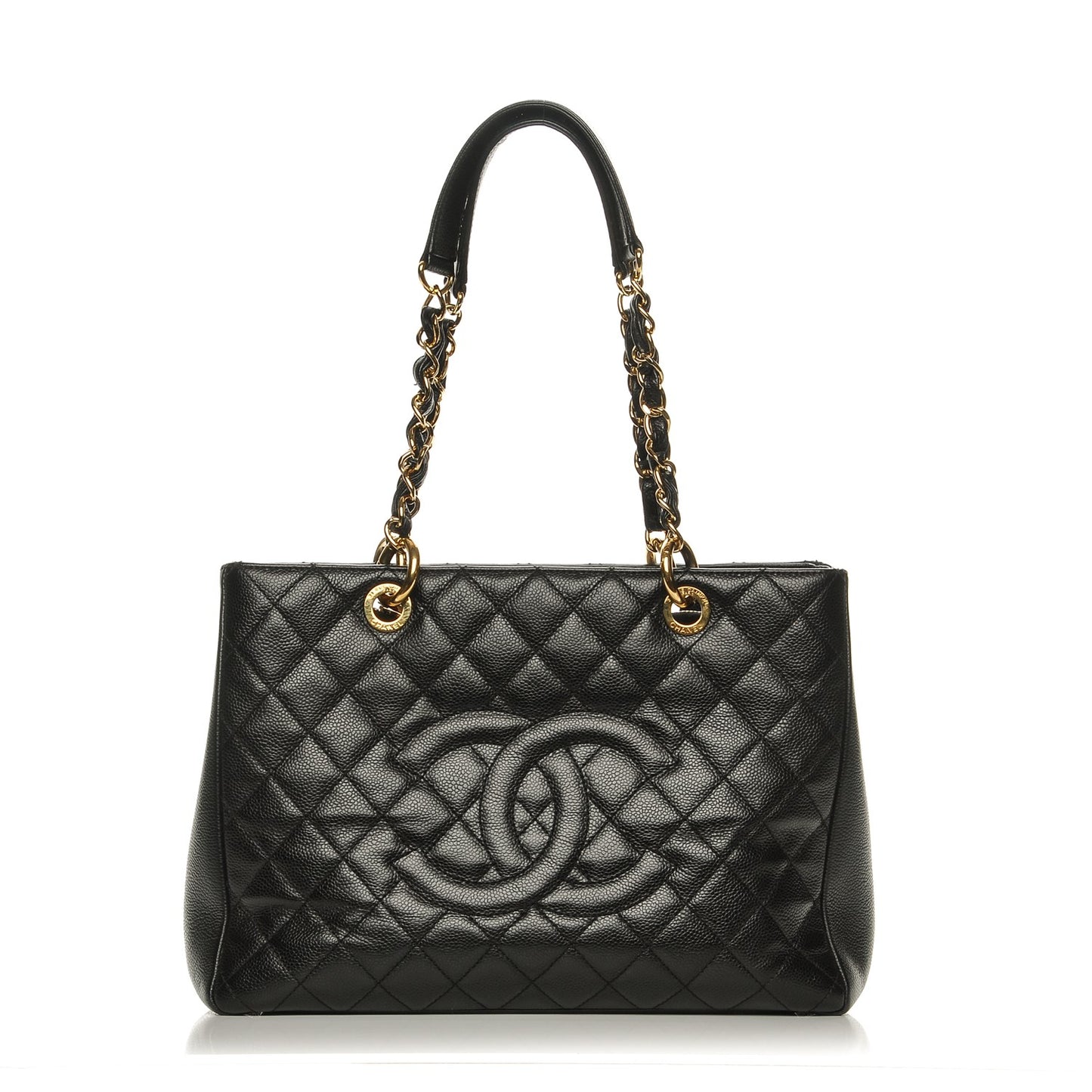 Caviar Grand Shopping Tote GST Black