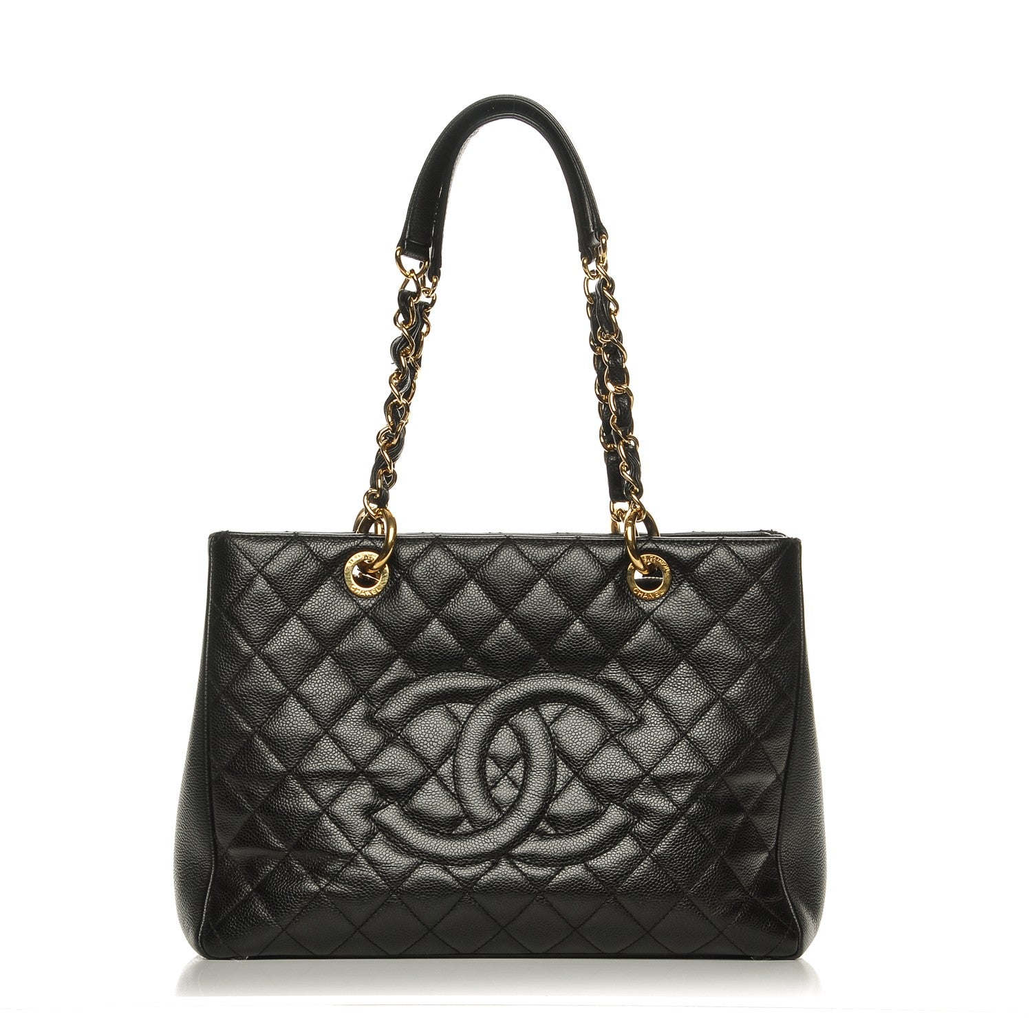 Chanel Caviar Grand Shopping Tote GST Black 1 of 7