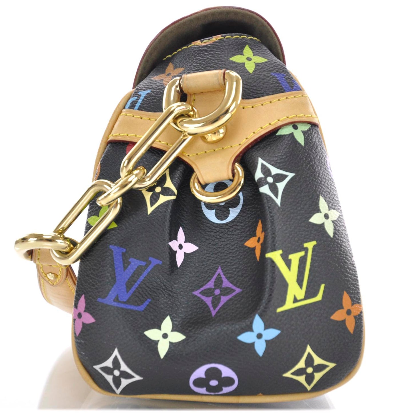 Monogram Multicolor Beverly MM Black