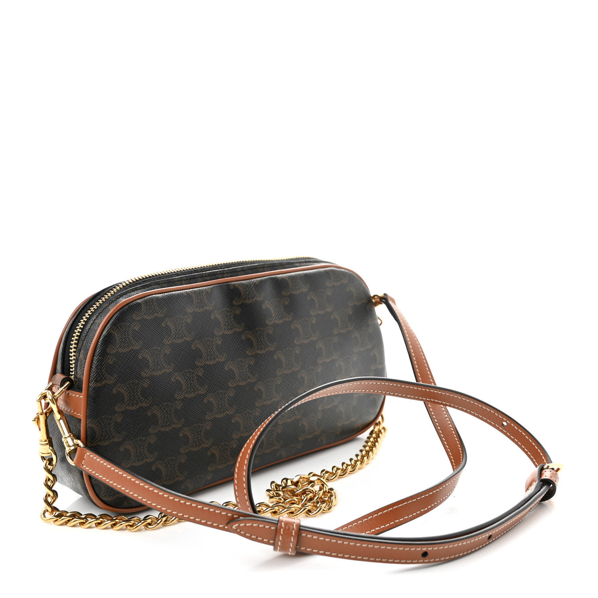 Triomphe Canvas Multibag Tan