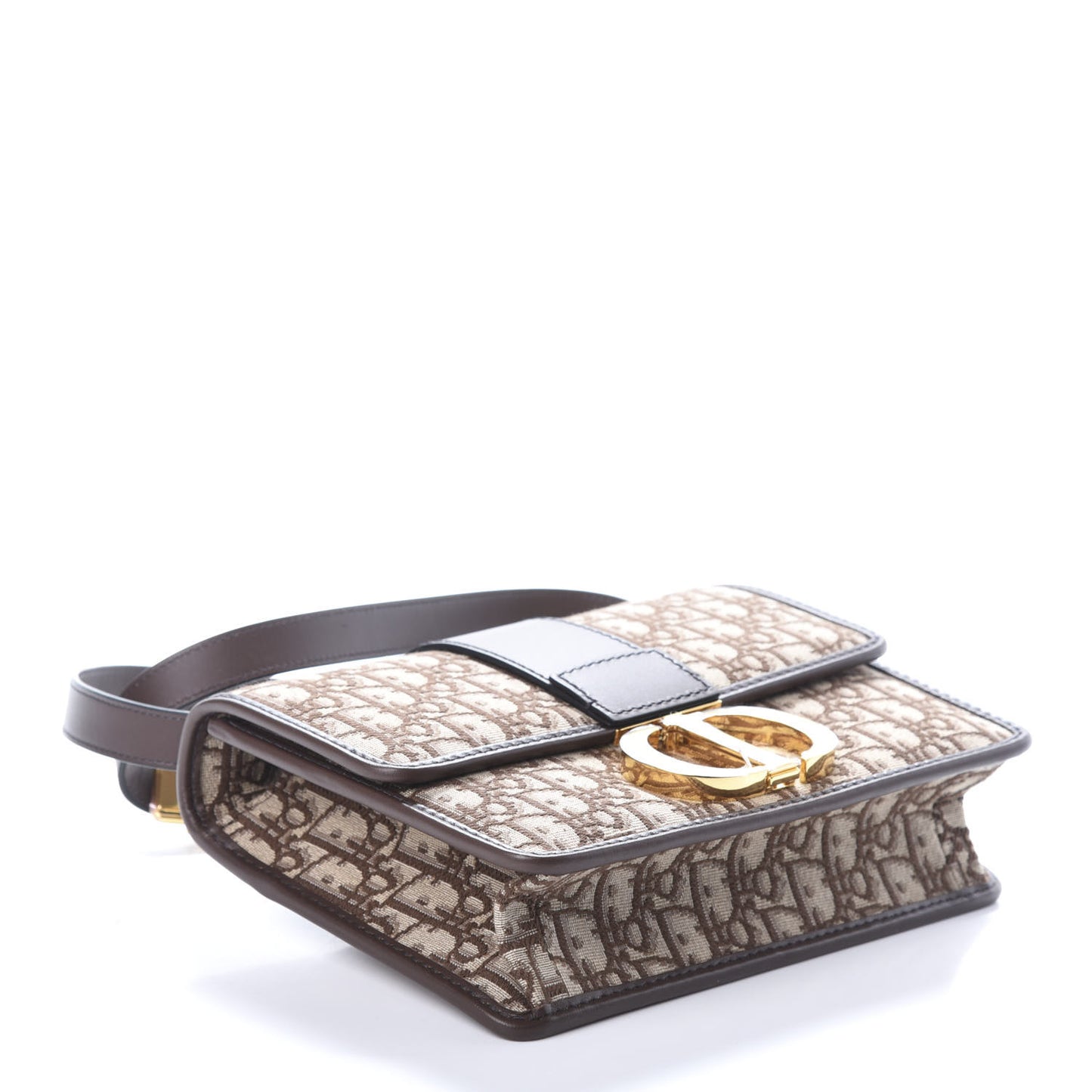 Oblique 30 Montaigne Flap Bag Brown