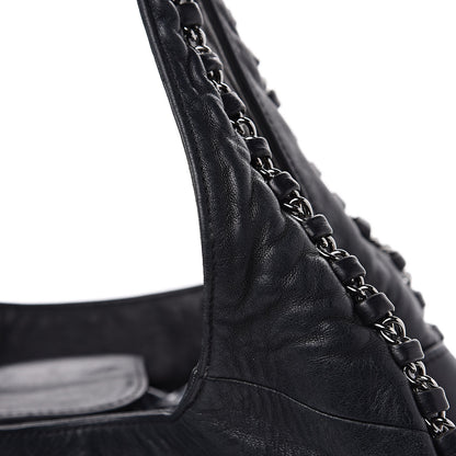 Chanel Lambskin Chain Hobo Black 15 of 15