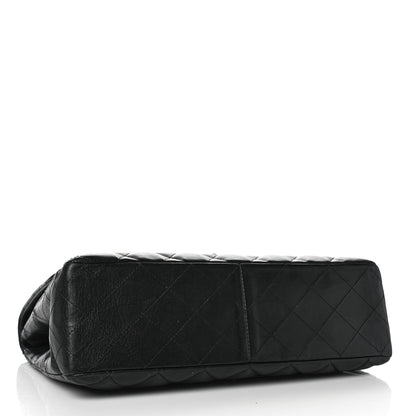 Chanel Lambskin Quilted Jumbo Single Flap Black 3 of 8