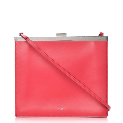 Celine Smooth Calfskin Mini Clasp Bag Pink 1 of 8