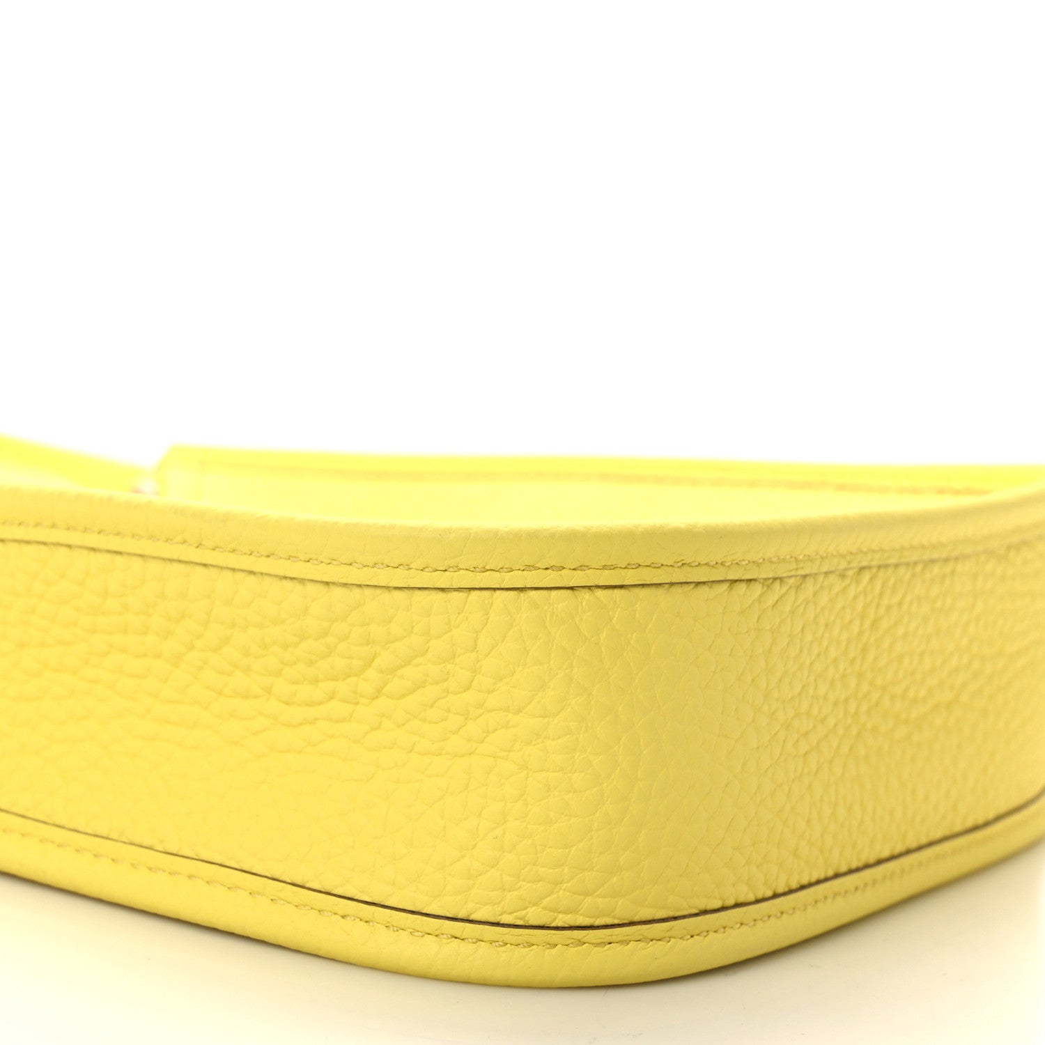 Hermes Taurillon Clemence Evelyne TPM Limoncello 7 of 9