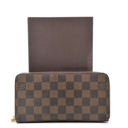 Louis Vuitton Damier Ebene Zippy Wallet 14 of 14