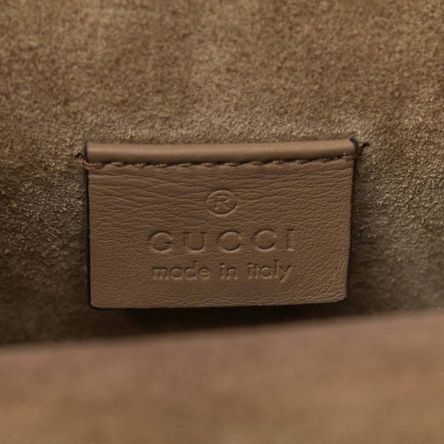 GG Supreme Monogram Mini Dionysus Shoulder Bag Taupe