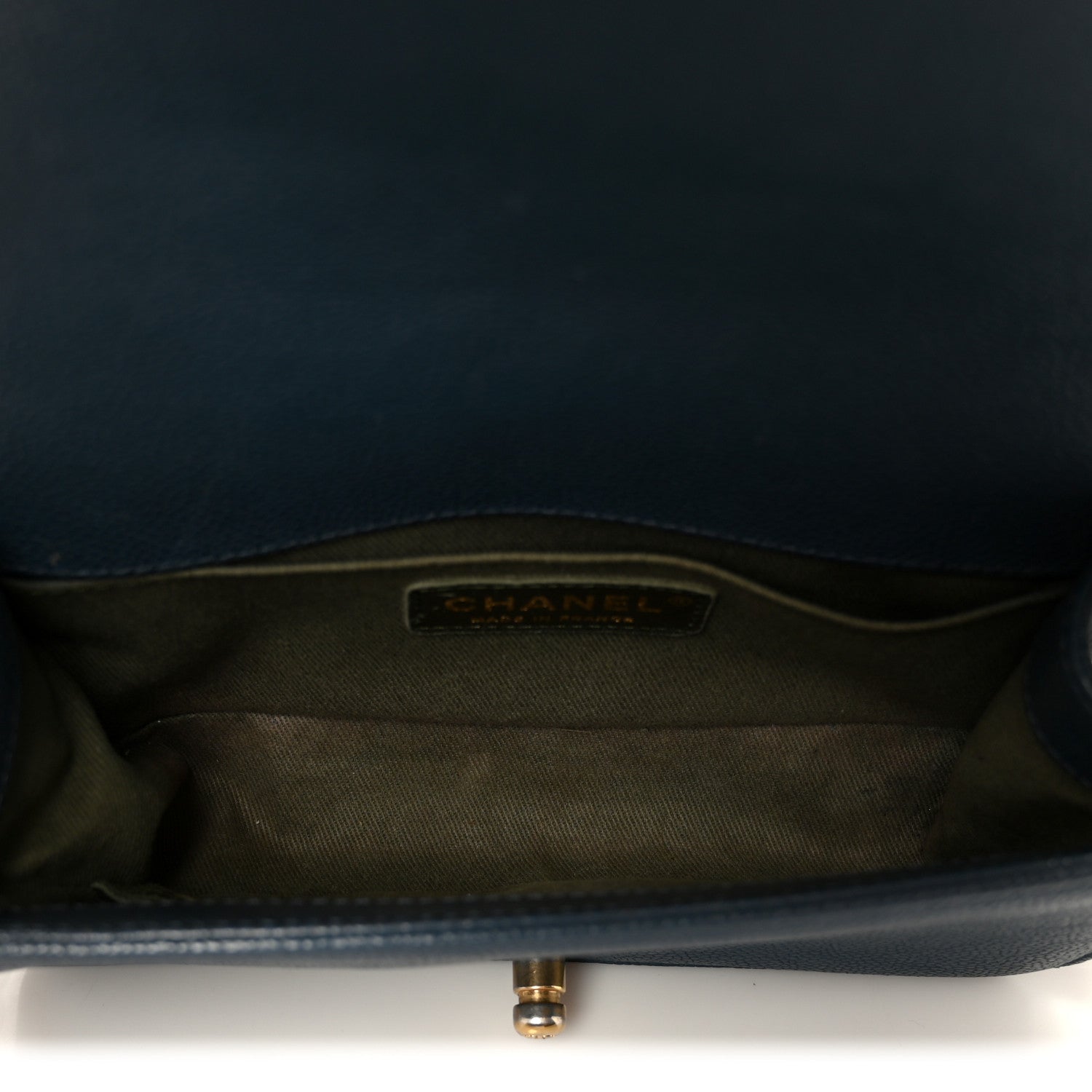 Chanel Caviar Quilted Small Boy Flap Blue 5 of 10