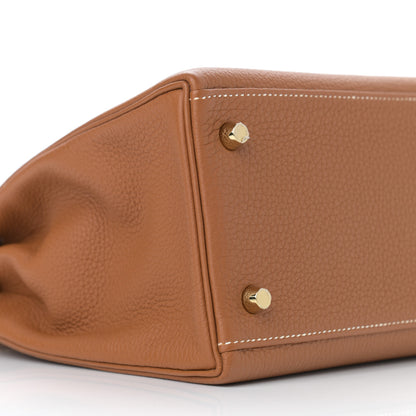 Hermes Togo Kelly Retourne 28 Gold 9 of 10