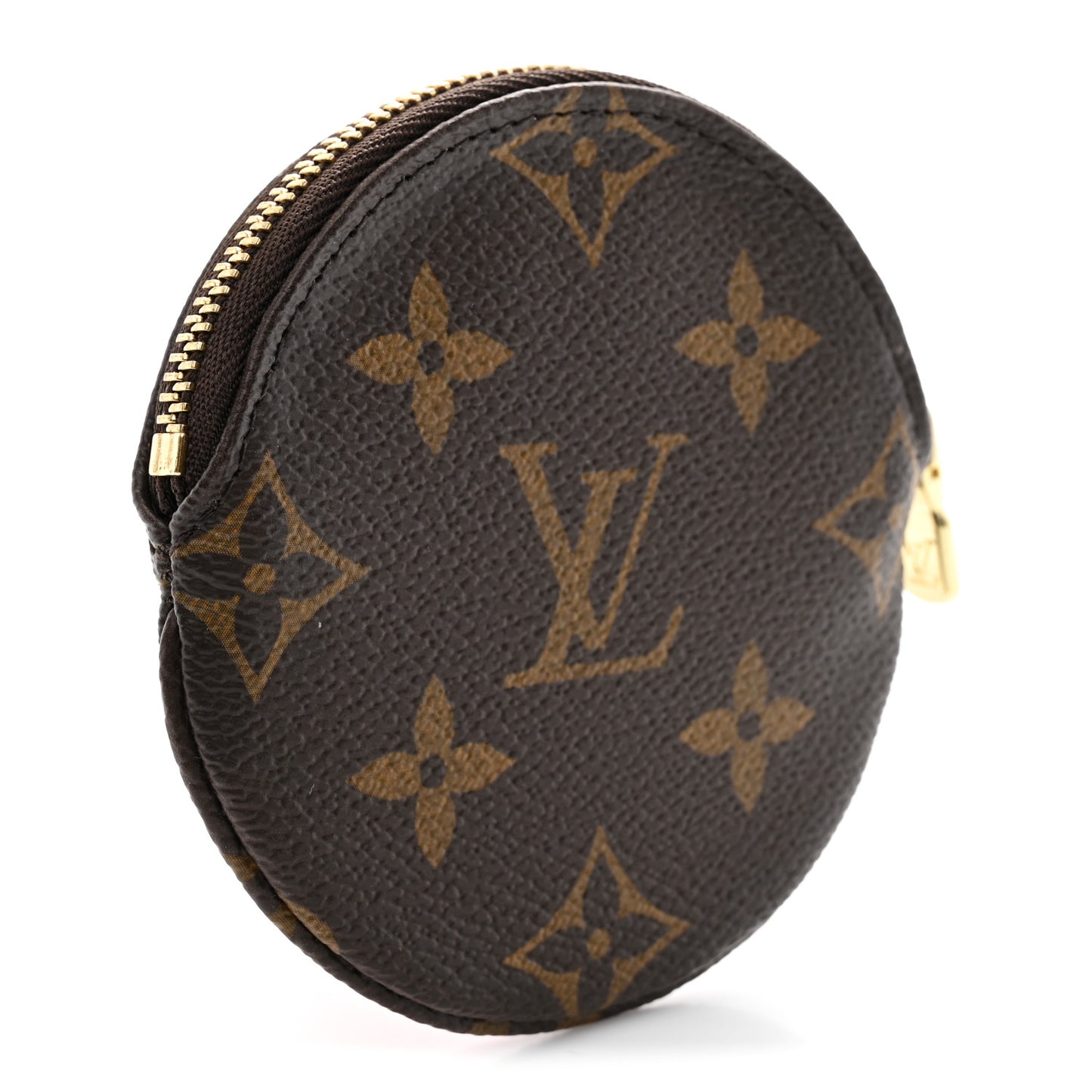 Monogram 2017 Christmas Animation Round Coin Purse