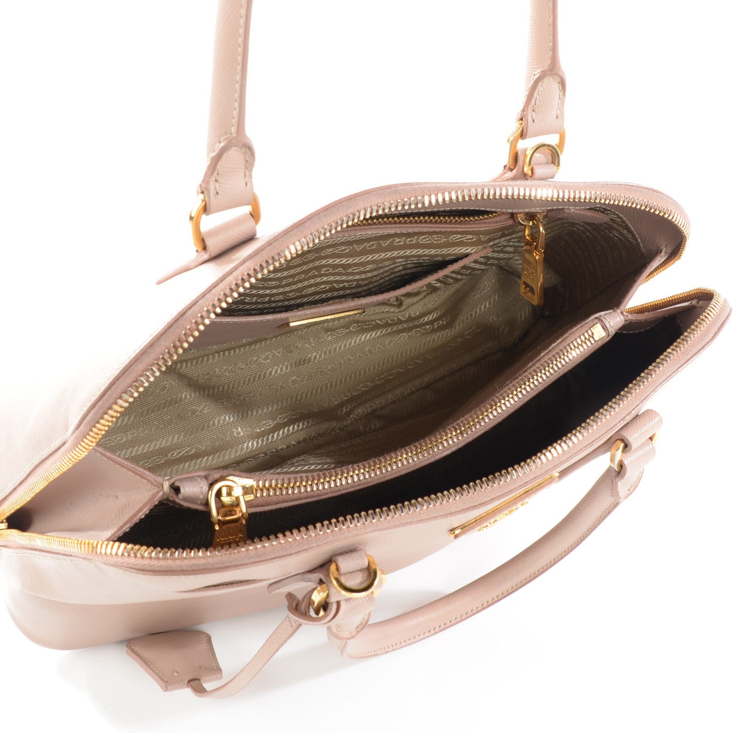 Prada Saffiano Lux Medium Promenade Tote Cammeo 2 of 10