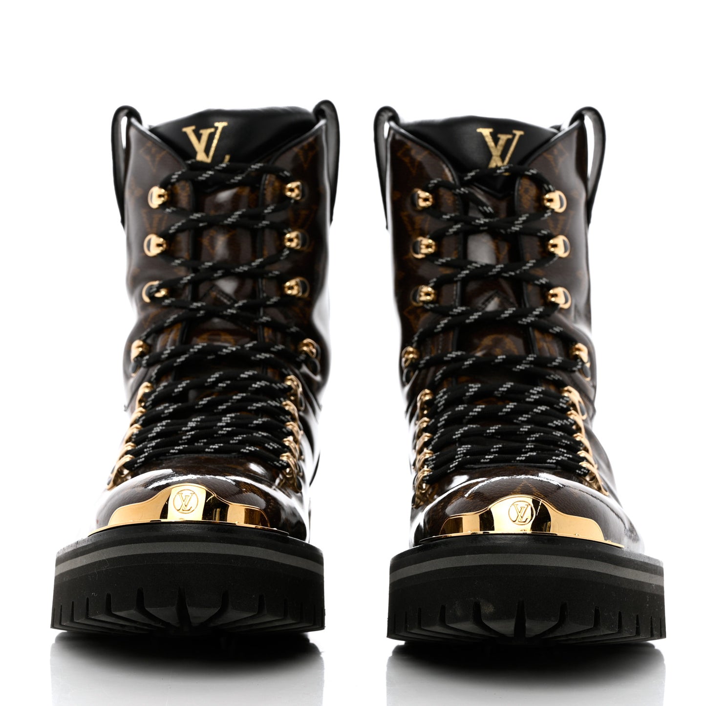 Monogram Glaze Mens Outland Ankle Boots 10