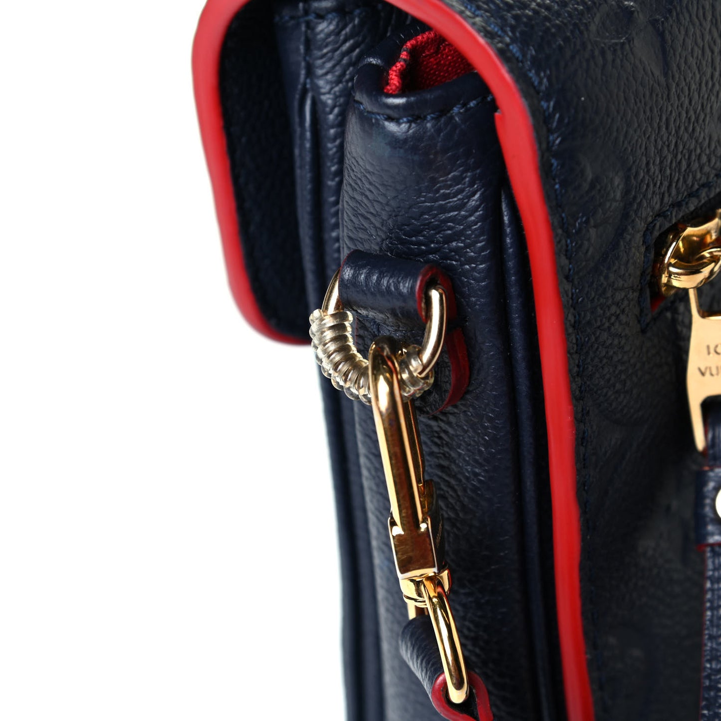 Empreinte Pochette Metis Marine Rouge