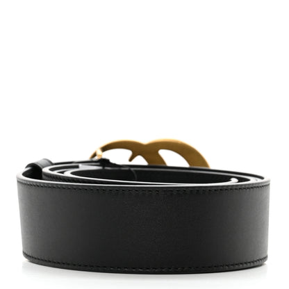 Gucci Moon Calfskin Double G 40mm Belt 110 44 Black 2 of 6
