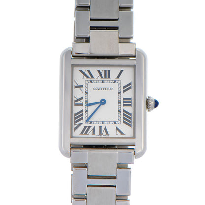 Cartier Stainless Steel 24mm Tank Solo Quartz Watch 1 of 10