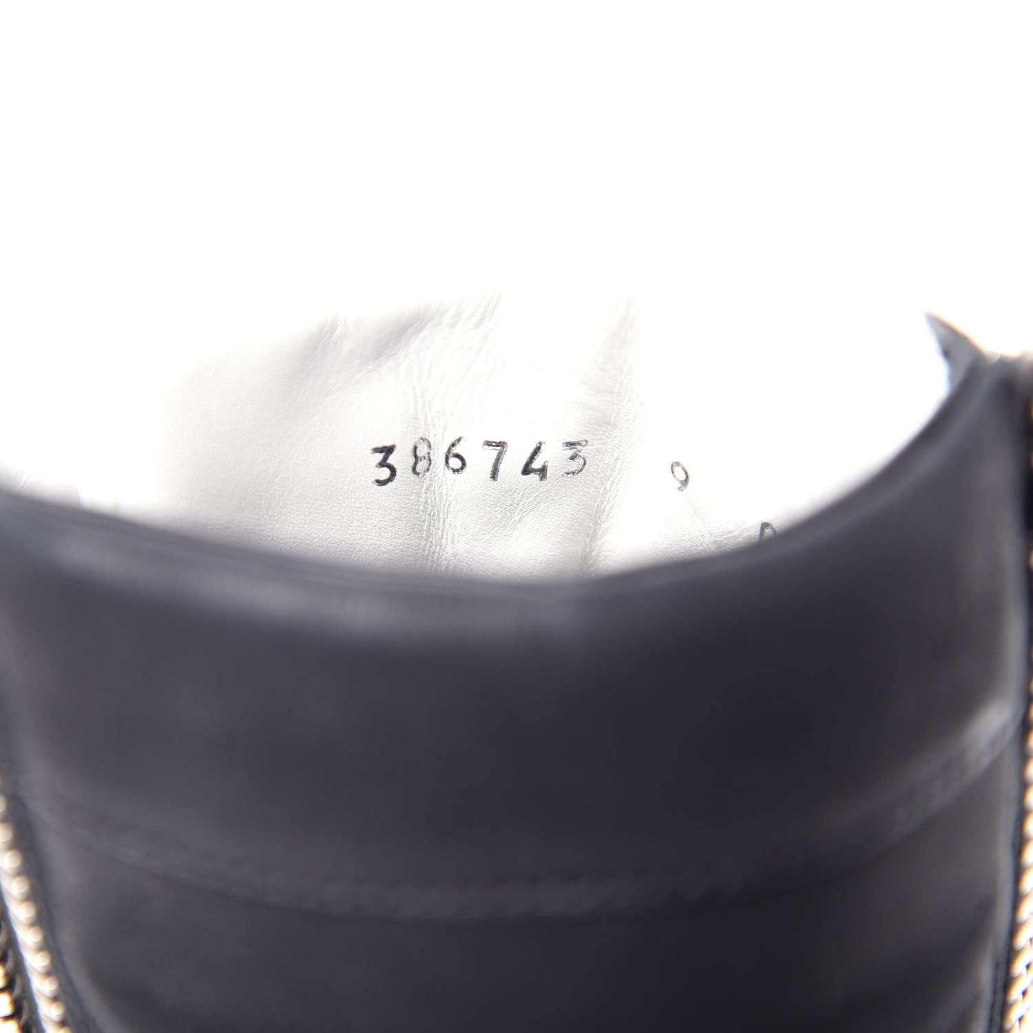Gucci Calfskin Mens High Top Sneakers 9 White 9 of 11